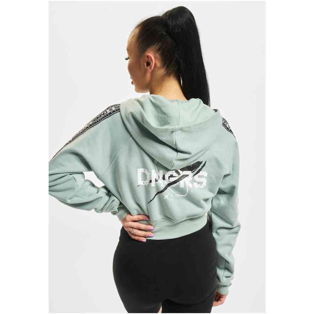 Dangerous DNGRS - Cumulus Crop Hoodie - Grijs